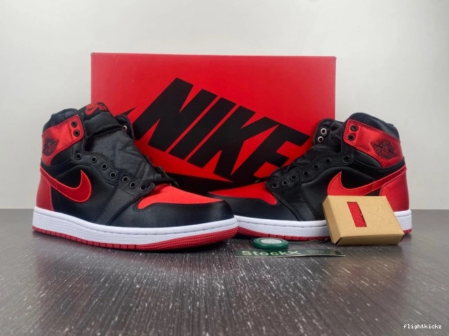 Bred Satin Air OG FD4810-061 1 Jordan WMNS High 0727